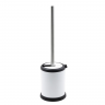 Йоржик для унітазу підлоговий Mixxus Topper-TB0201 White колір білий (MI7094)
