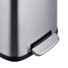 Відро для сміття з плавним закриттям прямокутне MIXXUS PREMIUM STYLE-TC0305 SS COLOR 5л (колір нержавійка) (MI7060)
