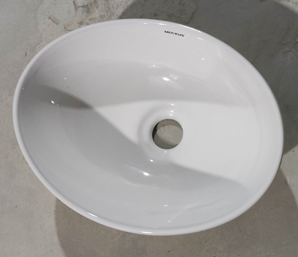 Раковина накладна MIXXUS PREMIUM ELLIPSE-0107 345х265х120mm (MP6525)
