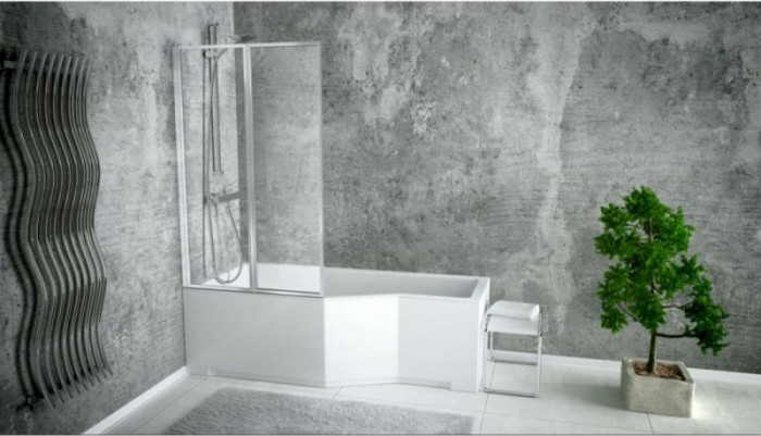 Ванная акриловая INTEGRA 170х75 Левая (соло) без ног