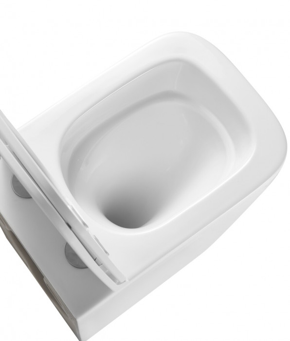 Комплект Grohe Set Унітаз QUADRO-0301-T3 + Інсталяція 38536001 + панель 38732000 (38536001QUADRO0301T3)