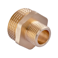 Ніпель редукційний Koer KF.N0608.WN - 3/4"x1/2" без нікелю (KR5573)
