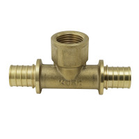 Трійник перехідний з ВР Koer KA.T20-06F-20 - 20(2.8mm) x 1/2"F x 20(2.8mm) (KR4895)