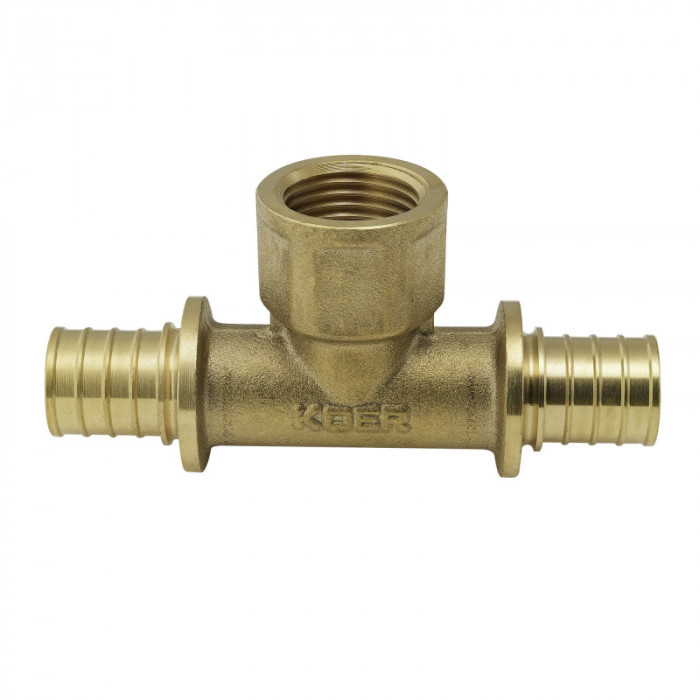 Трійник перехідний з ВР Koer KA.T20-06F-20 - 20(2.8mm) x 1/2"F x 20(2.8mm) (KR4895)