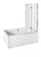 Шторка для ванни BESCO Prestigio 80x150