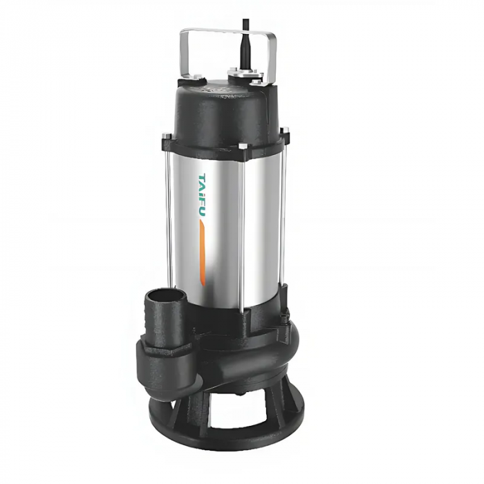 Насос фекальний Taifu 50WFD15-14-1,5GA, корпус нержавіюча сталь (фреза) Н=19,5М, Q=27кбМ, P=1500 Вт,2"(TF3347)