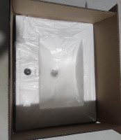 Раковина меблева MIXXUS PREMIUM CUBIC-1501 610х460х170mm (отвір під змішувач, перелив) (MP6495)