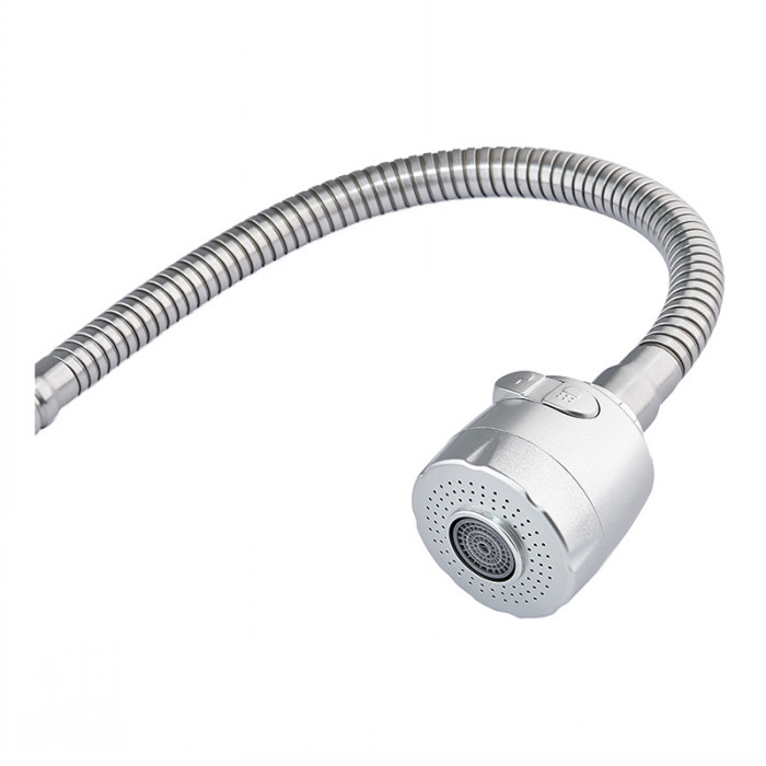 Змішувач для кухні Armata SUS-011 Reflector (з рефлекторним виливом, нерж. сталь) (CH6185)