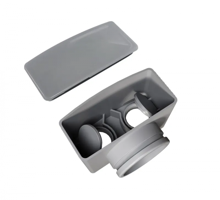 Затвор для душового трапу Koer FDS-04 комбінований "маятниковий"  з нержавіючою основою (KR5199)