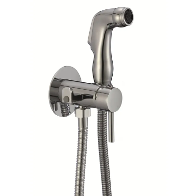 Змішувач для гігієнічного душу Zerix FTR-333-A з лійкою (ZX5839)