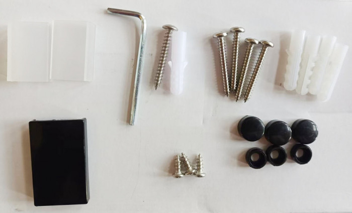 Душова перегородка Mixxus Premium FLAT SP02-120x200-TR Black Walk-In прозоре скло 8мм (MI6857)