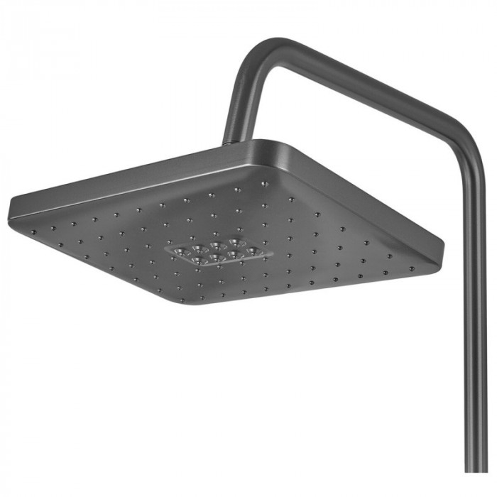 Душова колона Armata BCS-009-J Graphite зі змішувачем з кнопковим перемикачем, 4 режими (CH6509)