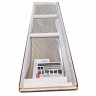 Двері у нішу розсувні KOER SR SD05-120x200-TR-01 прозоре скло EASY CLEAN 6мм хром (KR5405)