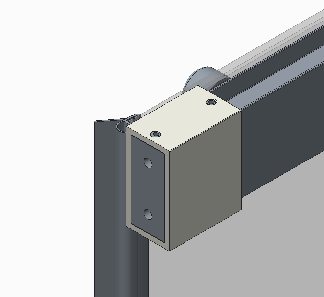 Двері у нішу розсувні KOER SR SD05-120x200-TR-01 прозоре скло EASY CLEAN 6мм хром (KR5405)
