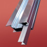 Двері у нішу розсувні KOER SR SD05-120x200-TR-01 прозоре скло EASY CLEAN 6мм хром (KR5405)