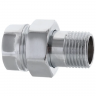 Згін американка (хром) 1/2 "прямий Koer KR.341.chr (KR2702)