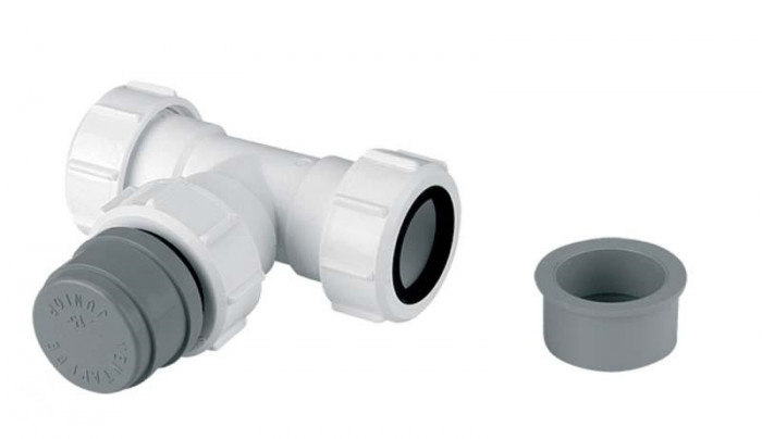 Растворитель канализационный (тройник) 32 мм VP32T