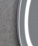 Дзеркало MIXXUS PLAIN MC02-60 з LED Touch, Anti-fog, димером, рег. яскравості, годинником (MI6012)