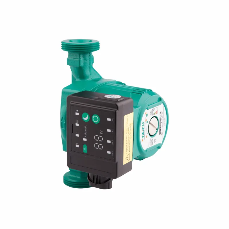 Насос циркуляційний енергозберігаючий Taifu star25/4A/180 Н=4М, Q=2,4кбМ, P=22Вт (з кабелем та гайками) (TF3327)