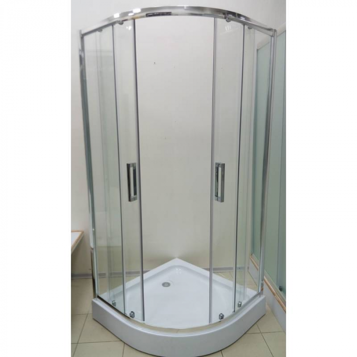 Душова кабіна Veronis KN-3-100 матове скло (без піддону) 100х100х180