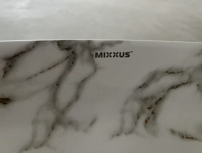 Раковина накладна Mixxus Premium BEVEL-0102 MARBLE 495х370х135mm (MP6519)