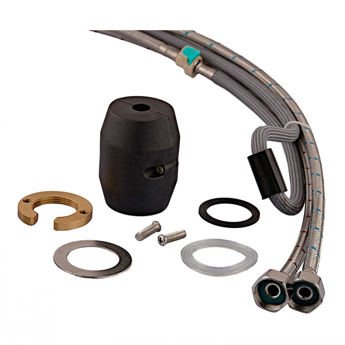 Змішувач для кухні Armata SUS-014-B з висувною лійкою з нерж. сталі  (CH6488)