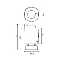 Сервопривід Koer KR.1342 - M30x1.5 (KR4968)