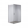 Душова кабіна без піддону Mixxus HARD SC01-120x80x185-TR CHROME прозоре скло 5мм (MI6912)
