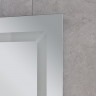 Дзеркало MIXXUS LIGHT MR01-70x50 з LED Touch, Anti-fog, димером, рег. яскравості, годинником (MI6000)