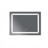 Дзеркало MIXXUS LIGHT MR01-70x50 з LED Touch, Anti-fog, димером, рег. яскравості, годинником (MI6000)