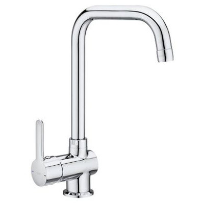 Змішувач для кухонної мийки ROCA Arola одноважільний, з поворотним виливом h308, хром A5A846AC0K