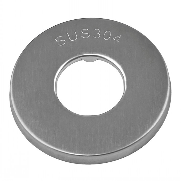 Чашка декоративна Zerix RST-01 SS Color (кругла) з нерж. сталі SUS304 (колір нержавійка) (ZX5107)