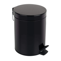 Відро для сміття кругле ZERIX STRONG-MB0140 BLACK 40 л (колір чорний) (ZX4635)