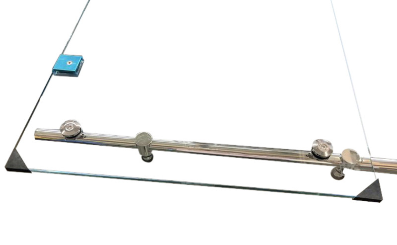 Двері в нішу Koer SR SD06-120x220-TR-01 прозоре скло Easy Clean 8мм, хром (KR5367)