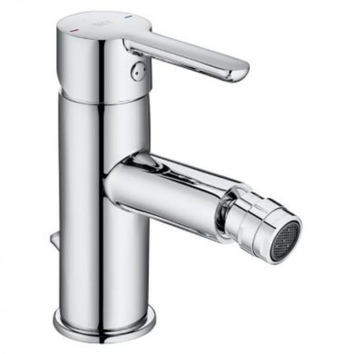 Смеситель для биде ROCA Carelia однорычажный, с донным клапаном h156, хром A5A608AC0K