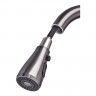 Змішувач для кухні з висувною лійкою Zerix PUL-014 Graphite з нерж. ст. SUS304 (кол. графіт) (ZX5036)