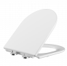 Сидіння-кришка для унітазу Mixxus SEAT COVER BEVEL-2003 з мікроліфтом 420х334х36mm (MI6691)