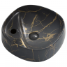 Раковина накладна MIXXUS PREMIUM WAVE-0201 MARBLE 430х430х150mm (отвір під змішувач) (MP6536)