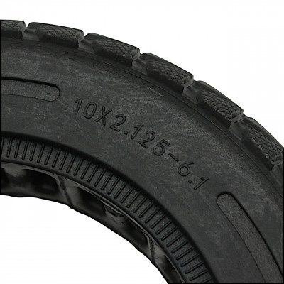 ПОКРИШКА 10-2.125-6.1 CITYNEYE (Ø157 - 36,5ММ) ЛИТА (ПЕРФОРОВАНА) БЕЗКАМЕРКА ДЛЯ ЕЛЕКТРОСАМОКАТА (195)