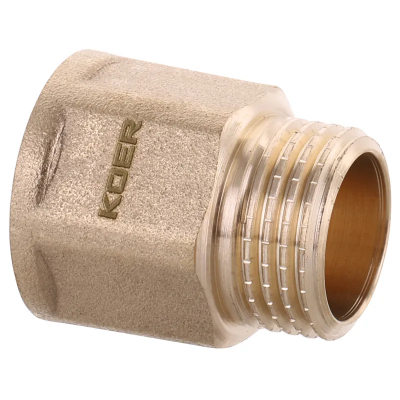 Подовжувач Koer WM.E06-20.WN - 1/2 &quot;20мм Без нікелю (KR3010)