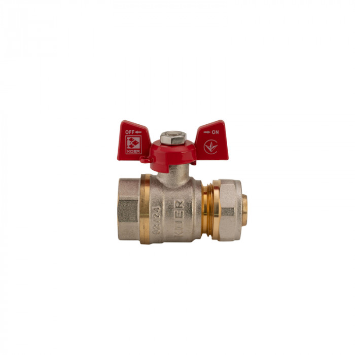 Кран кульовий KOER KR.352 - 20x3/4F WING (LL1789)