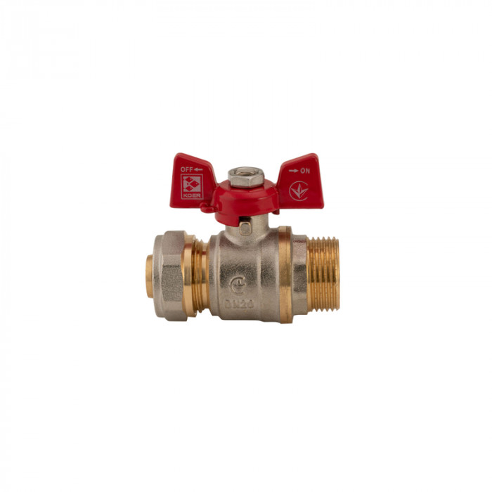 Кран кульовий KOER KR.351 - 20x3/4М WING (LL1790)