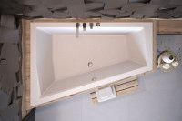 Ванная акриловая INTIMA DUO 170x125 Левая (соло) без ног