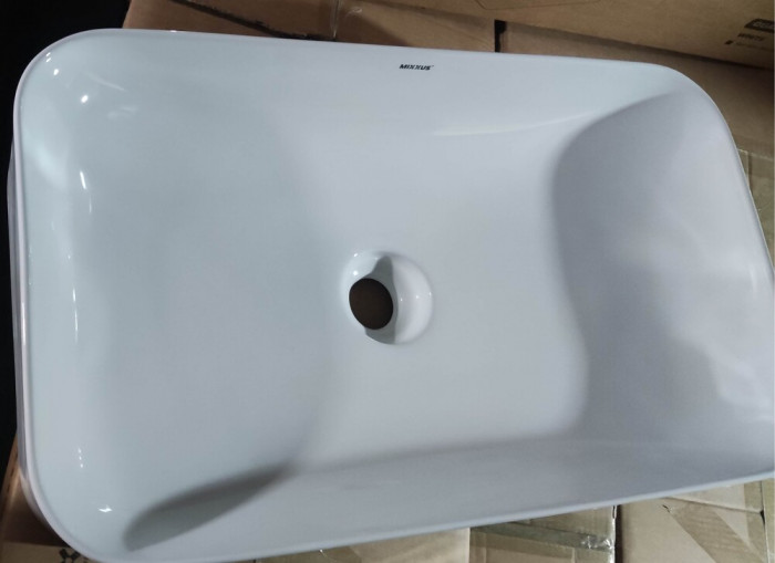 Раковина накладна Mixxus Premium QUADRO-0106 600х355х130mm (MP6523)