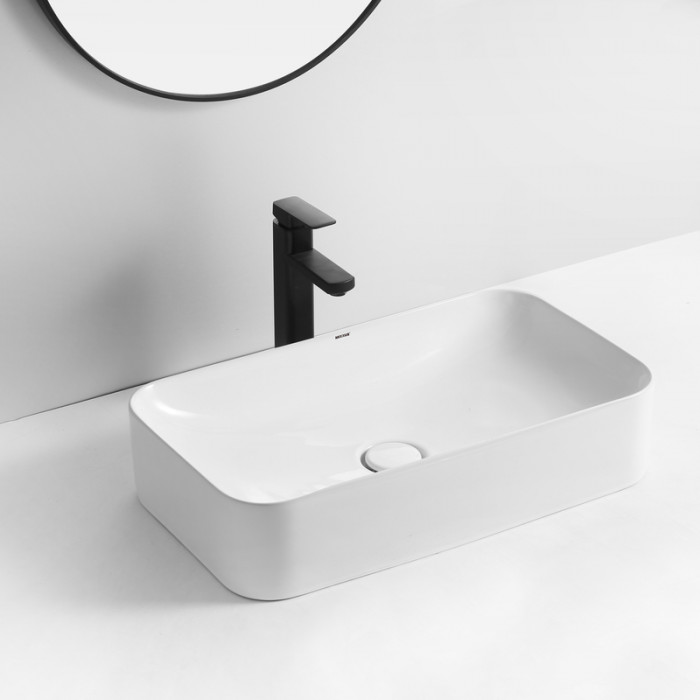 Раковина накладна Mixxus Premium QUADRO-0106 600х355х130mm (MP6523)