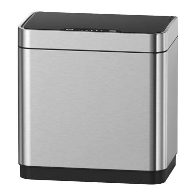 Відро для сміття сенсорне прямокутне Koer TC-020312-02 12 л колір нержавійка (KR5586)