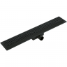 Душовий трап KOER FD35-70x900-BLACK з нерж. сталі SUS304 70x900мм (Колір чорний) (KR4749)