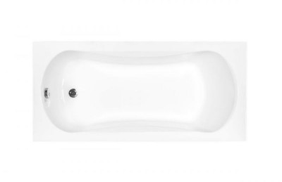 Ванна акрилова ARIA 170х70 (соло) без ручок і ніг/ БЕЗ отворів під ручки