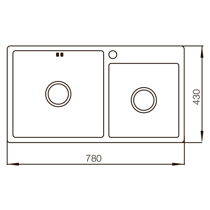 Мийка Mixxus MX7843-220x1.0-Satin (MX0564)