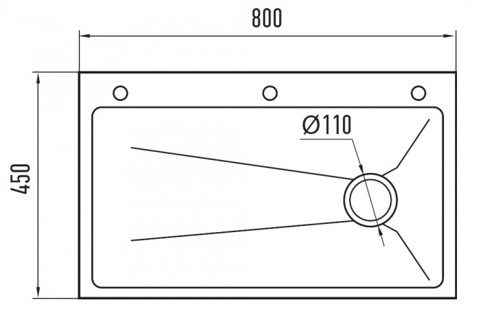 Мийка Zerix ZH8045-SET-05 NANO-BLACK (3.0/0.8) з нерж. сталі, комплект (графіт) (ZM5585)